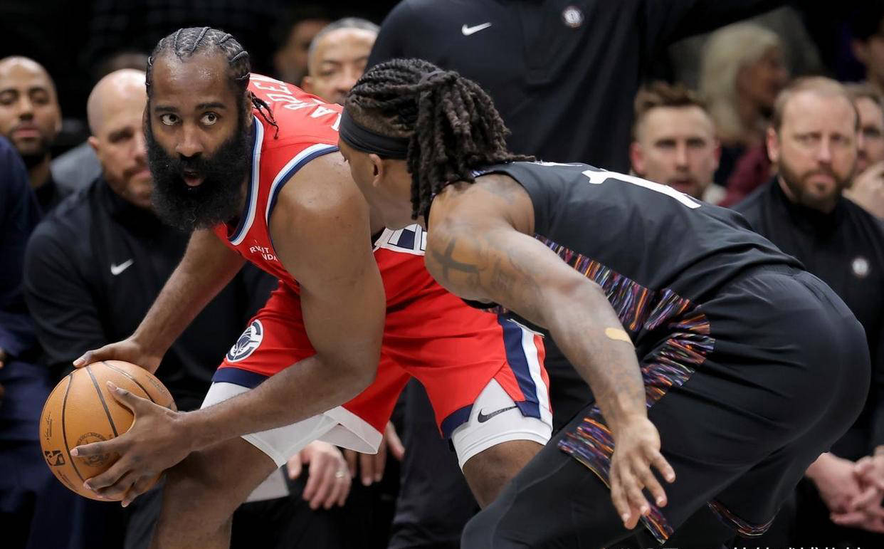 哈登砍下三双，篮网大胜骑士取得五连胜(哈登更新社媒鼓舞队友 称篮网这支球队前途)